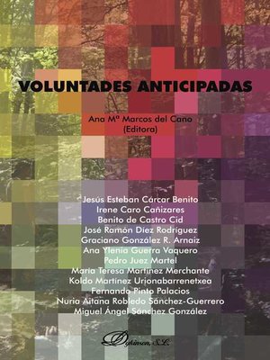 cover image of Voluntades anticipadas